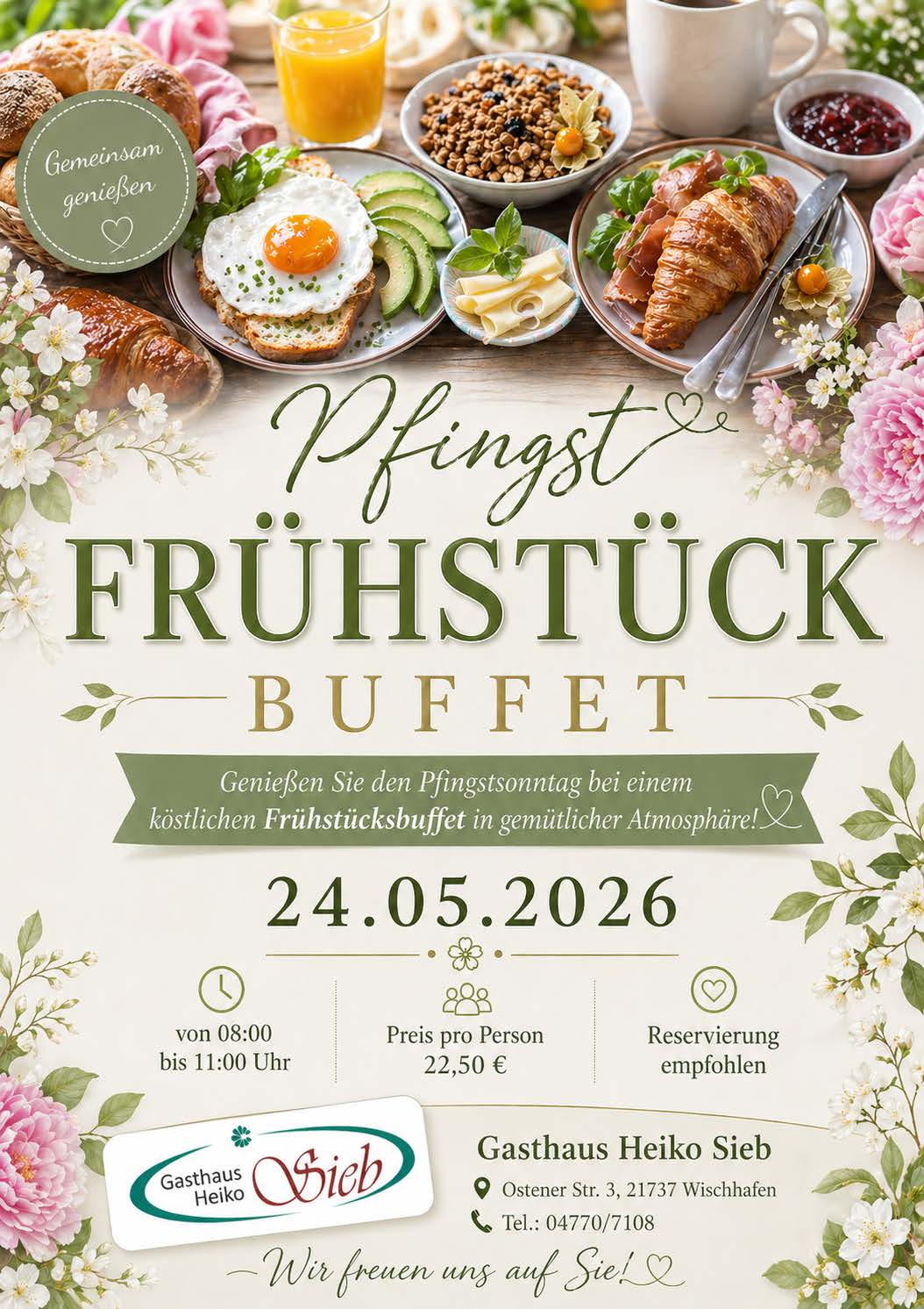 Sommer Frühstücksbuffet