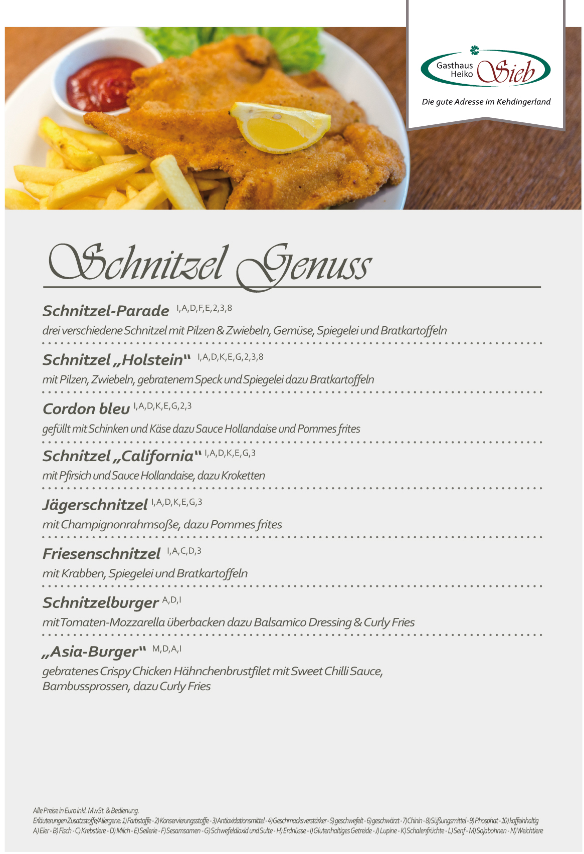 Speisekarte Www inf inet Speisekarte Www inf inet